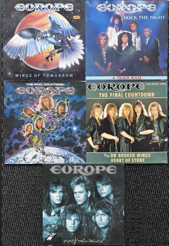 Europe vinyl konvolut - -, the
