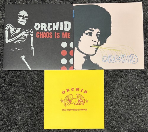 Orchid vinyl record - orchid, lot