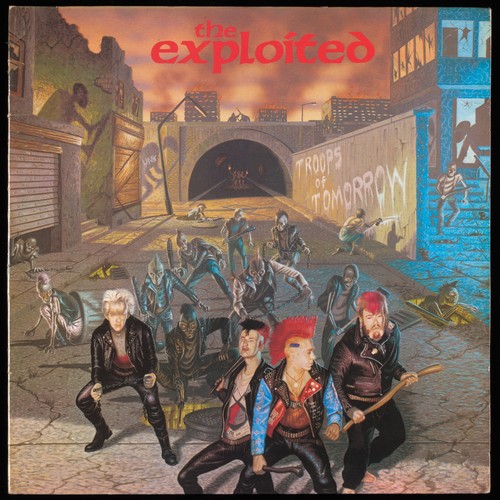 The exploited troops - -, of