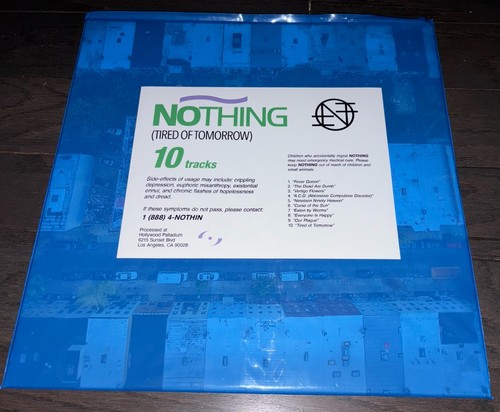 Nothing tired tomorrow - nothing, lp