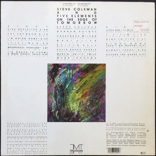 Steve coleman and five - steve,