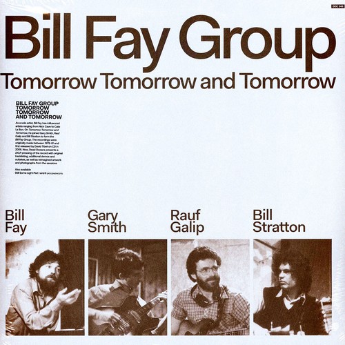 Bill fay group tomorrow - bill,